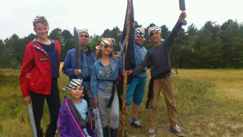Vi er snart ægte pirater så vi kan tage på skattejagt